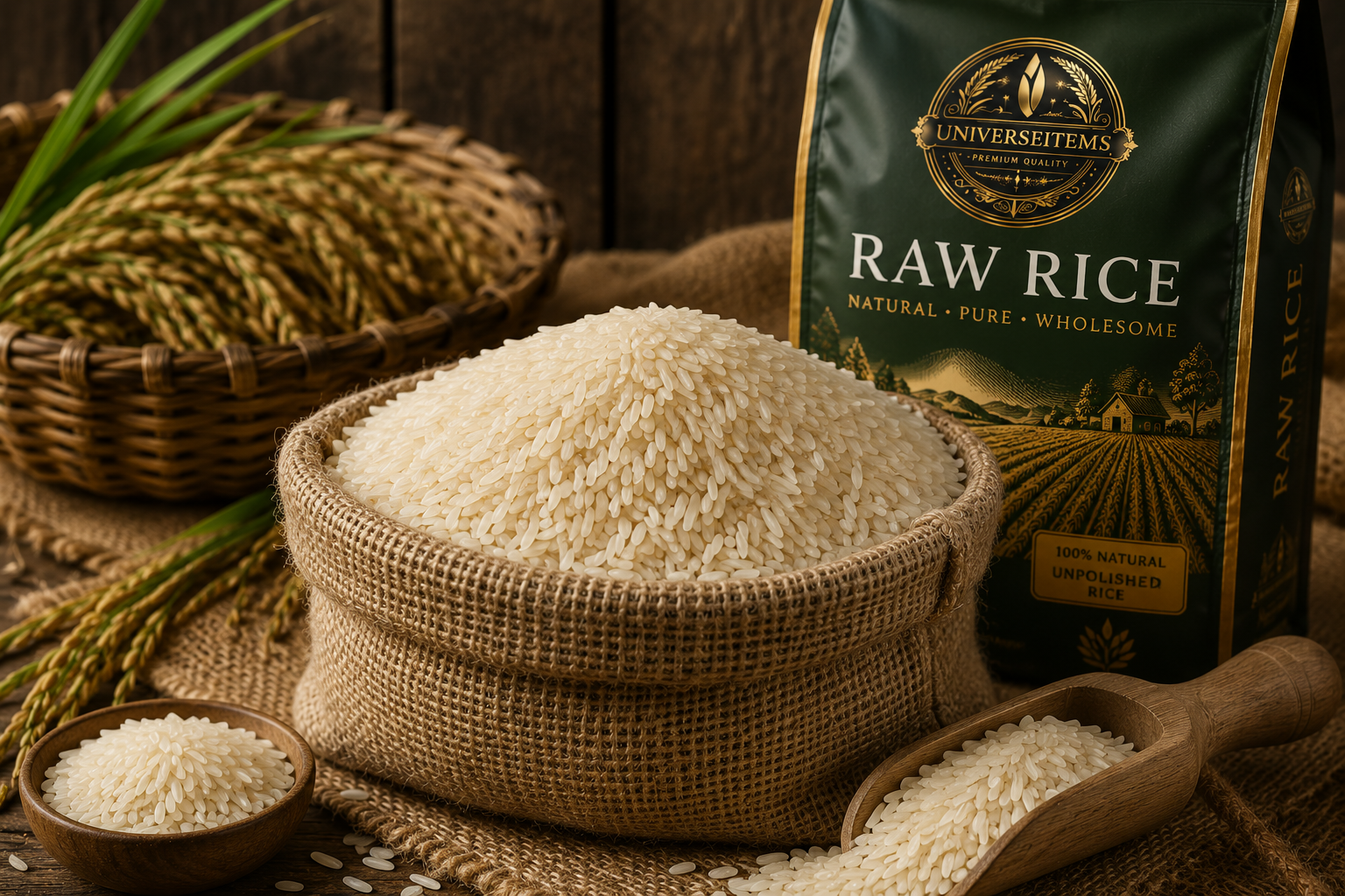 Raw Rice Collection Online