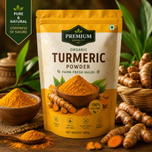 Premium Organic Turmeric Powder – Farm Fresh Haldi 500g